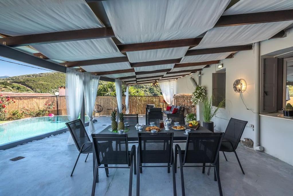 Casa Del Miele, Private Pool, Bbq, Mountain View. Villa Alikianos Exterior foto