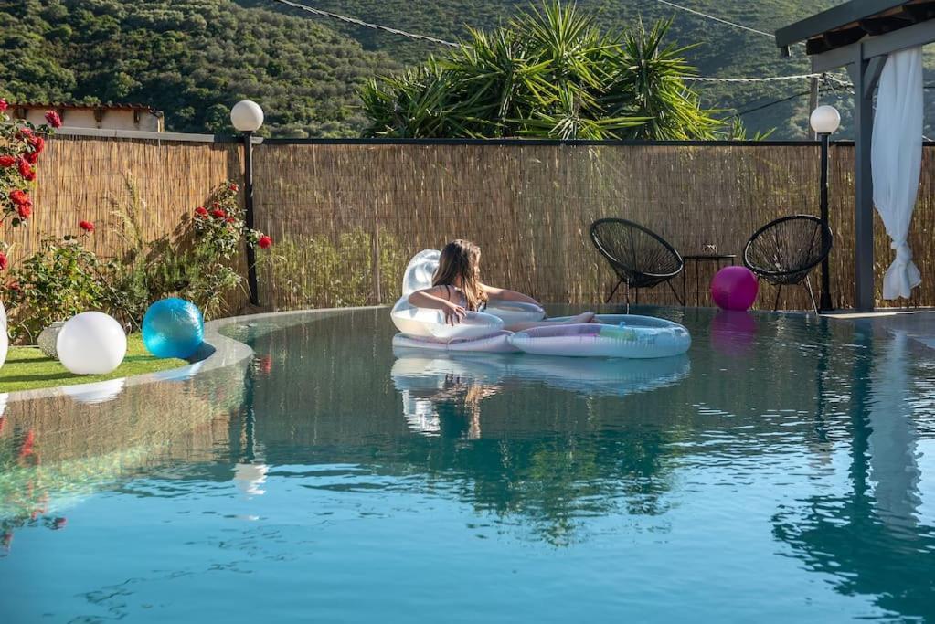 Casa Del Miele, Private Pool, Bbq, Mountain View. Villa Alikianos Exterior foto