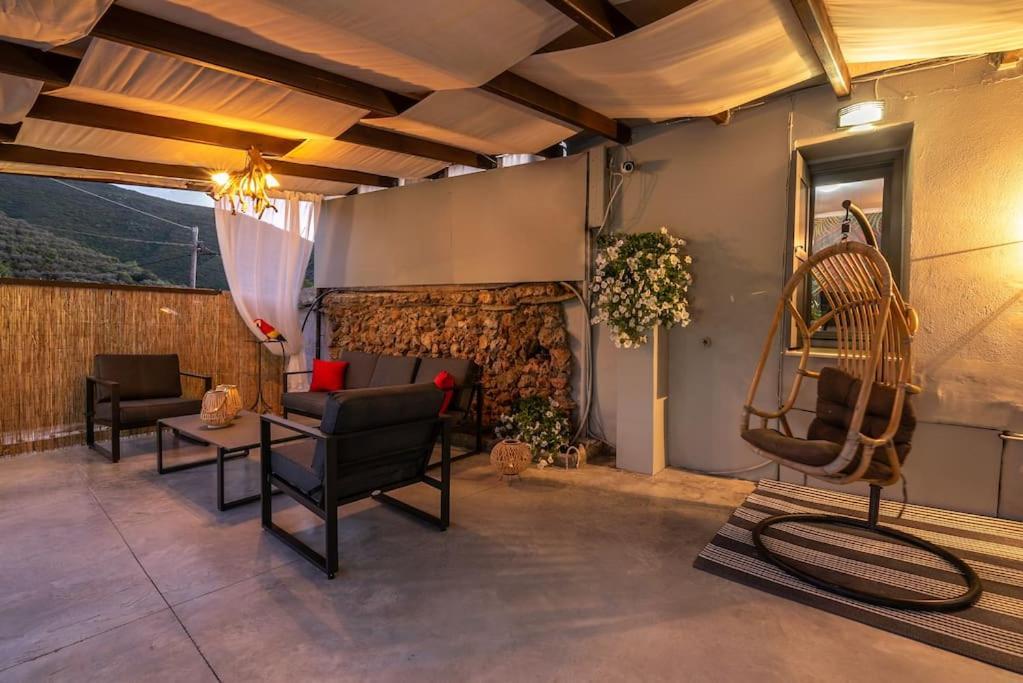 Casa Del Miele, Private Pool, Bbq, Mountain View. Villa Alikianos Exterior foto