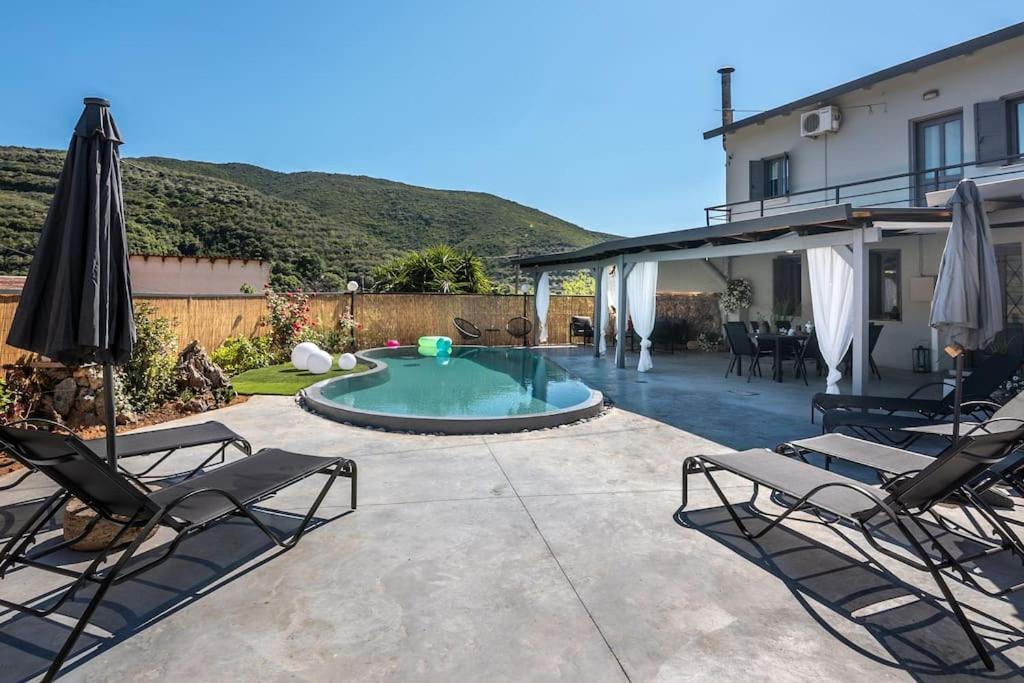 Casa Del Miele, Private Pool, Bbq, Mountain View. Villa Alikianos Exterior foto